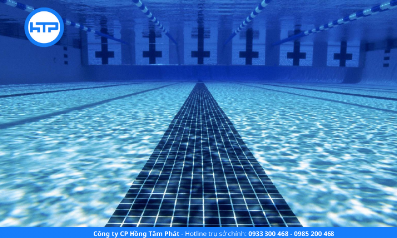 Chà Ron Sàn Gạch Hồ Bơi