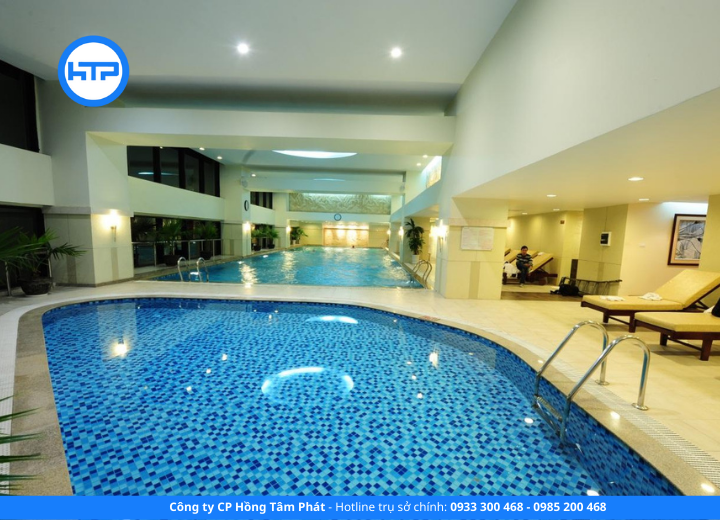 Chà ron chống thấm hồ bơi