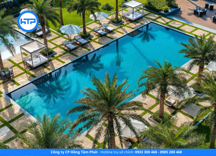 Chà ron chống thấm hồ bơi