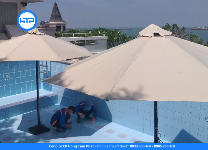 Chống thấm hồ bơi chuyên nghiệp