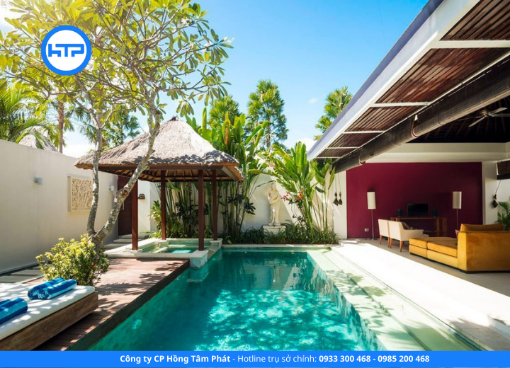 Thi công chống thấm hồ bơi