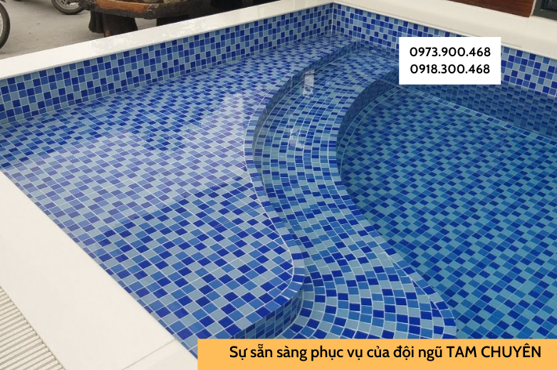 Vệ sinh thay ron hồ bơi bị thấm